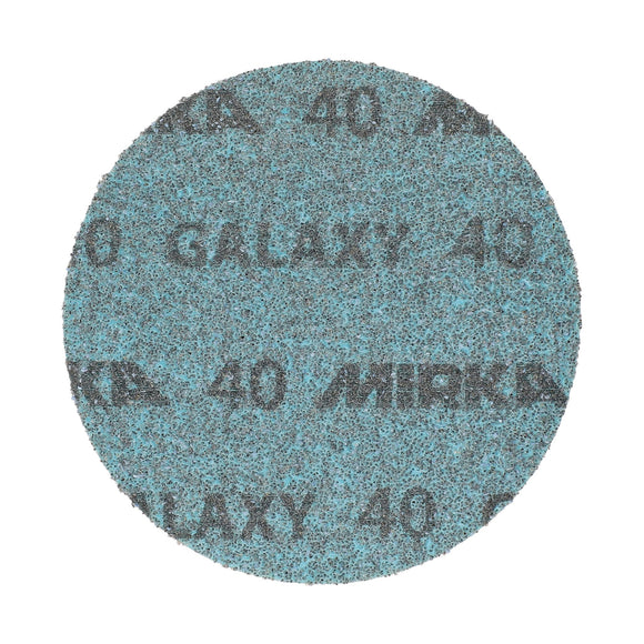 Mirka GalaxySandpaper 5 inch (125mm) - Grit 150, 50 Discs/Pack - Hook & Loop - Premium Abrasive for Epoxy Resin, Wood, Metal - Non-Clogging, Self-Sharpening Technology - Ideal for Power Sanders