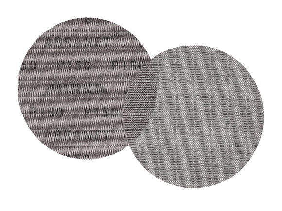 Mirka 6-Inch Mesh Abrasive Dust Free Sanding Discs, Box of 50 Discs