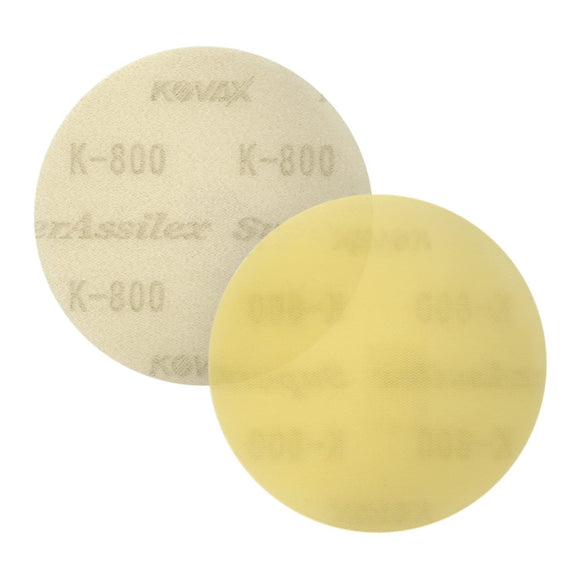 Super Assilex Flexible 3 inch Sanding Discs, No Holes, Hook & Loop, 50 Discs