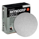 6 inch RhynoStick Solid White Line Sticky Discs 100 Discs 100 Grit-3