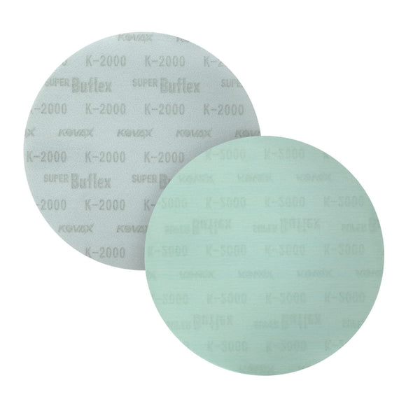 Super Buflex Flexible Dry 6 inch Sanding Discs, No Holes, Hook & Loop,  Discs