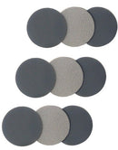 Super Buflex Flexible Dry 1-3/8 inch Sanding Discs, No Holes, Hook & Loop, 100 Discs-2