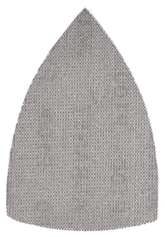 Mirka Abranet Delta Triangle Net Disc / 4x6x6 inch /Sandpaper Sanding Discs Hook and Loop / 10 pcs