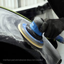 PROMA-X AIR 910-0600M7 6 inch Pneumatic Random Orbital DA Sander w/Vacuum Assist, 7 Hole Hook & Loop Pad, 3/16 inch Orbit-7