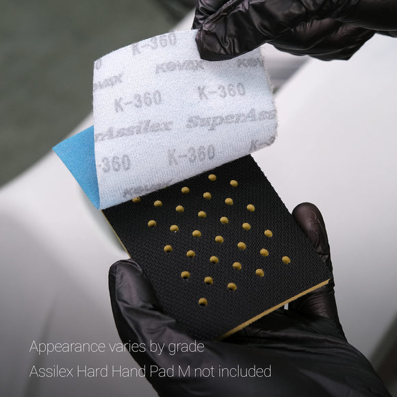 Super Assilex Flexible Sanding Sheets, Sky K-600, Hook & Loop, 191-1508, 25 Sheets