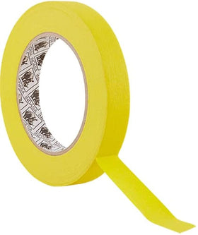 INDASA MTY/YEL07555 MTY High Temperature Automotive Masking Tape: 3/4" x 55 yd., Yellow - 0