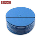 2SAND 2 inch Blue Film backed Hook and Loop Sanding Discs-2