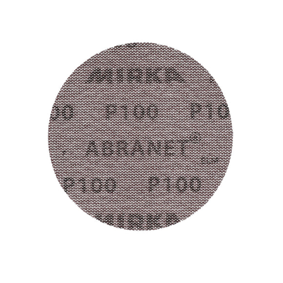 Mirka Abranet Net Disc / 5 inch/Sandpaper Sanding Discs Hook and Loop / 10 pcs