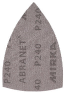 Mirka Abranet Delta Triangle Net Disc / 4x6x6 inch /Sandpaper Sanding Discs Hook and Loop / 10 pcs-7