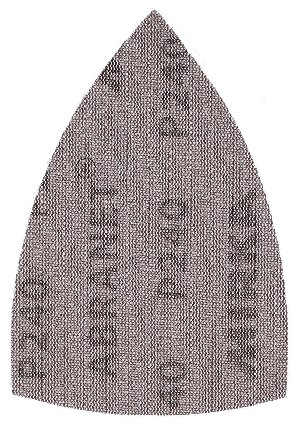 Mirka Abranet Delta Triangle Net Disc / 4x6x6 inch /Sandpaper Sanding Discs Hook and Loop / 10 pcs