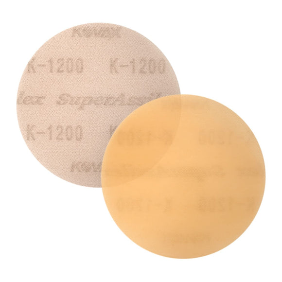 Super Assilex Flexible 3 inch Sanding Discs, No Holes, Hook & Loop, 50 Discs