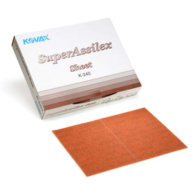 Super Assilex Flexible Sanding Sheets, Sky K-600, Hook & Loop, 191-1508, 25 Sheets
