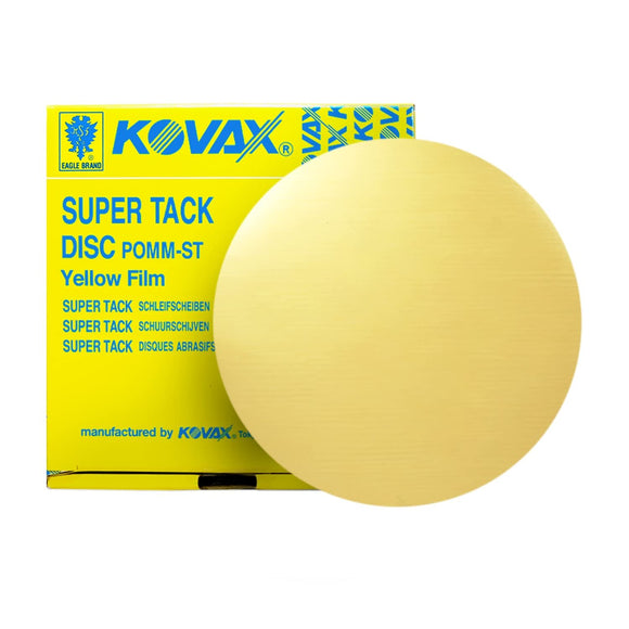 Eagle 5 inch Super-TACK Yellow-Film Discs - 50 Discs/Box