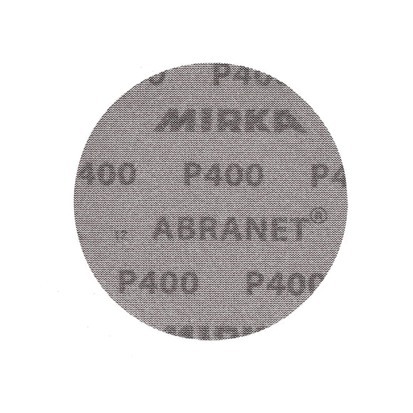 Mirka Abranet Net Disc / 5 inch/Sandpaper Sanding Discs Hook and Loop / 10 pcs