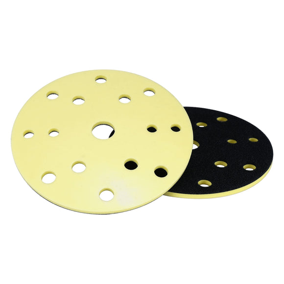Eagle Micro-Hook Interface Pad for 6 inch Sanding Discs, Firm, Hook & Loop, 7 Holes, 971-0049, 2 Pads